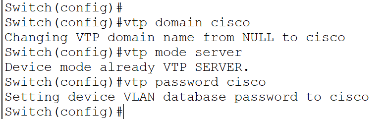 VTP Domain