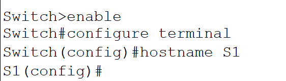 the hostname command