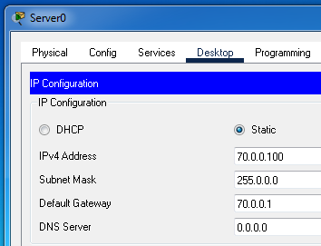 server ip configuration