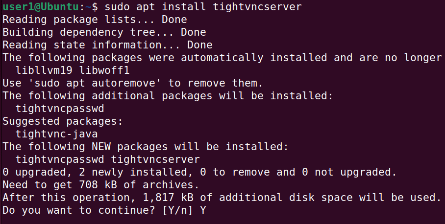 installing the server component