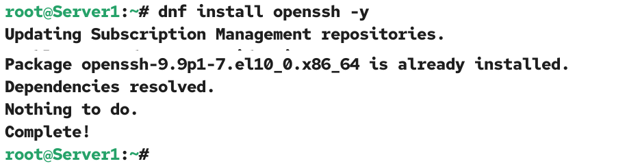 Installing the package
