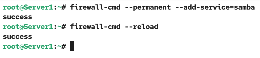 Firewall configuration