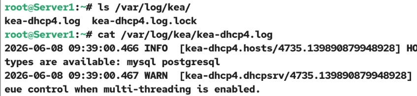 Verifying log