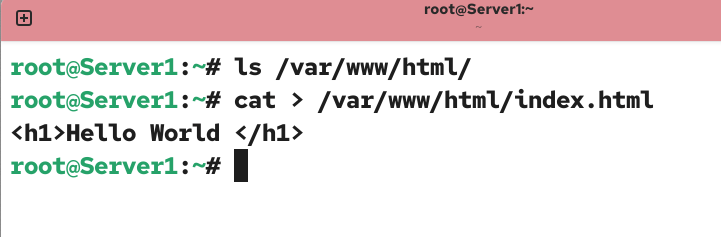 Create a file for testing