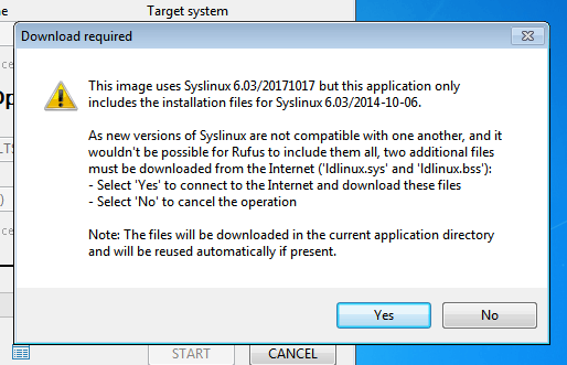 download boot files