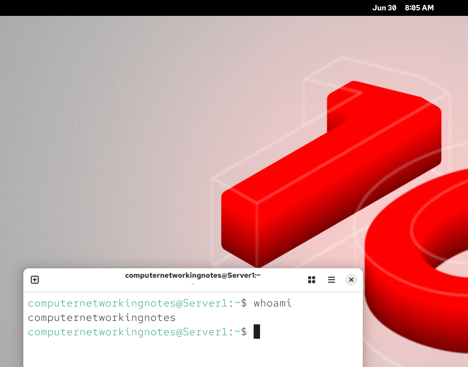 Verifying the automatic log in