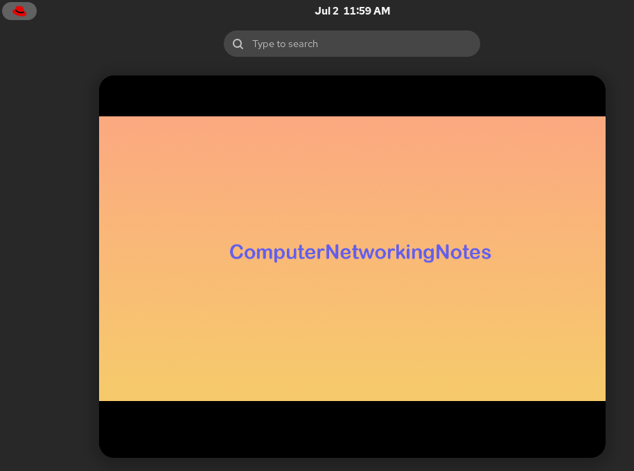 Verifying the desktop background