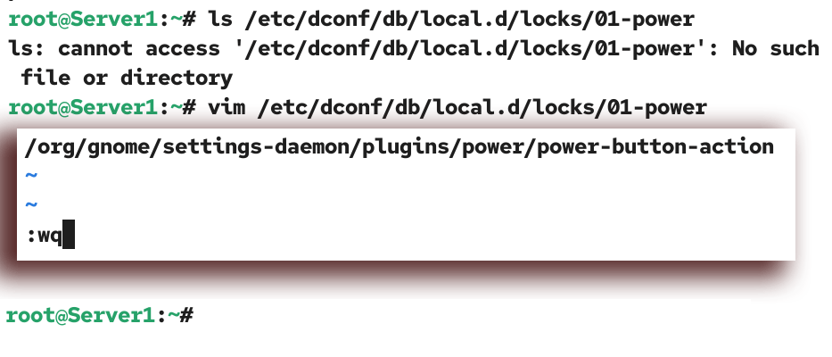 Creating a configuration lock file