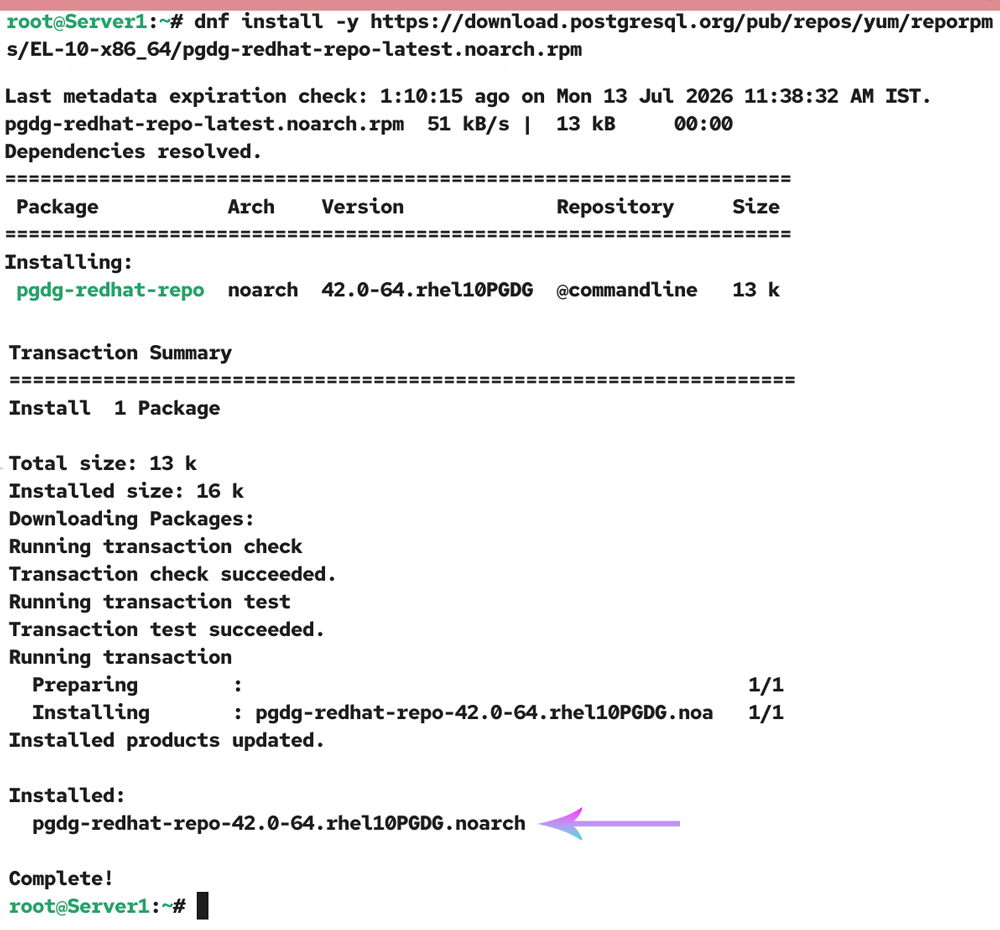 Adding repository