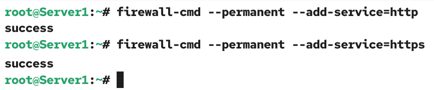 Adding a firewall rule
