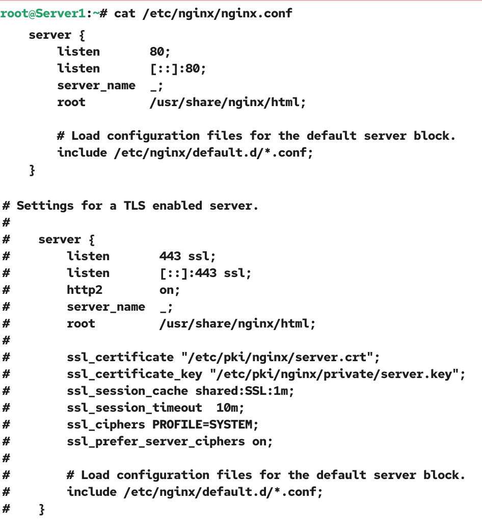 Default configuration file