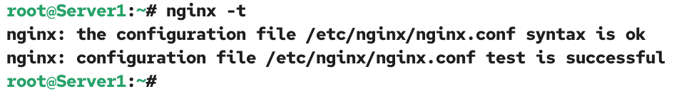 Testing configuration for errors