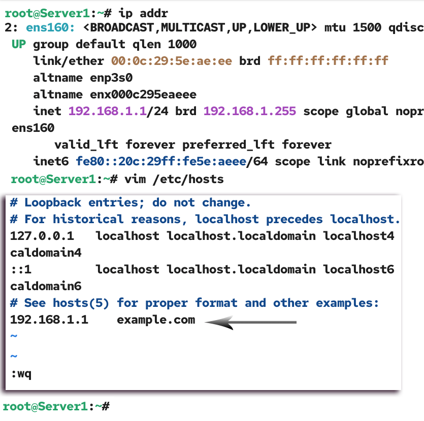 Updating the hosts file