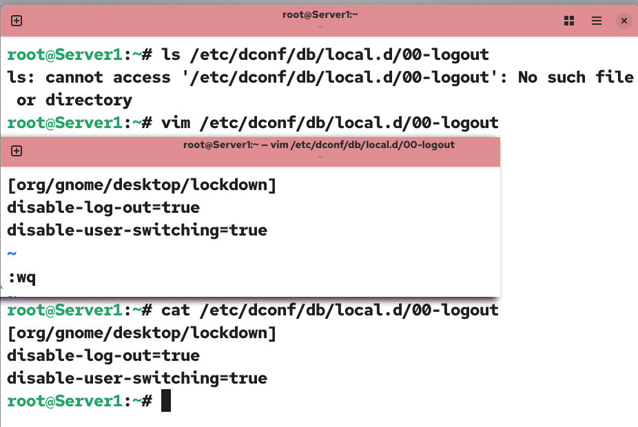 Creating a configuration file
