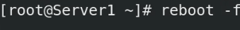 restarting the system