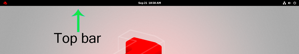 Top bar