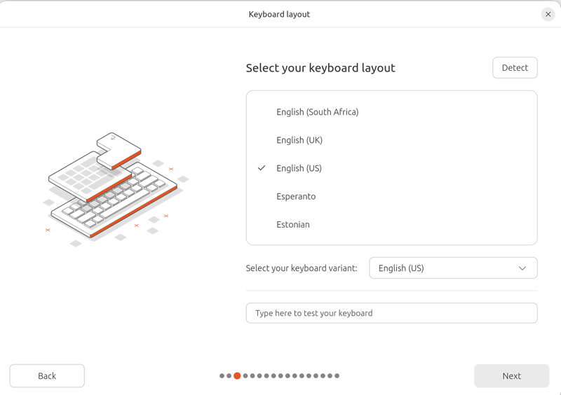 keyboard layout