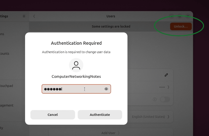 complete the authentication